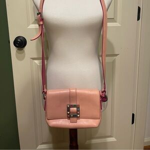 Vintage Dooney & Bourke pink hearts handbag